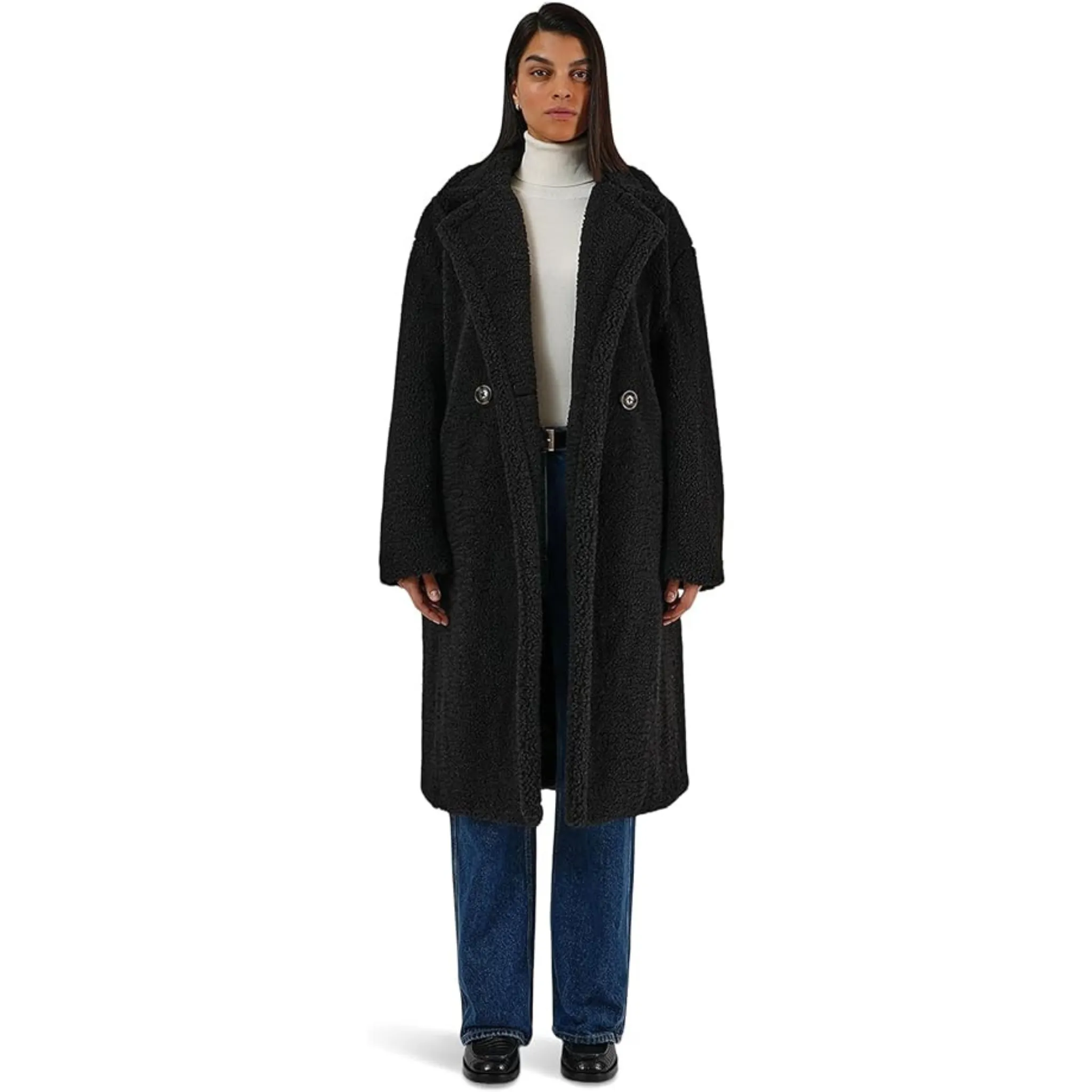 Apparis Faux Shearling Coat (2 COLORS)