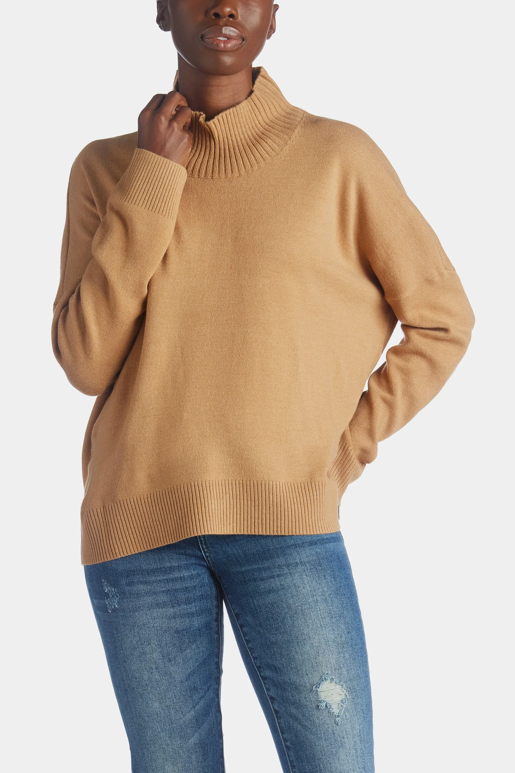 Babysoft Long Sleeve High Neck Sweater