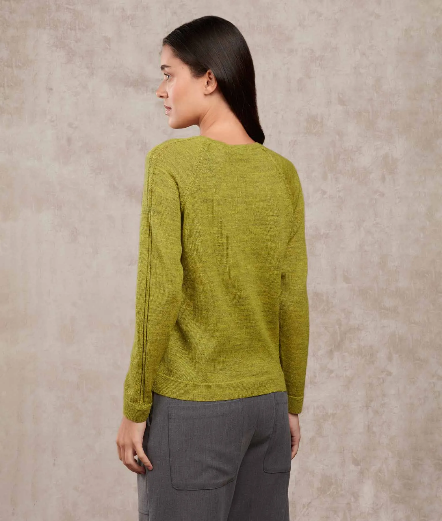 Basic Raglan Sleeves Sweater