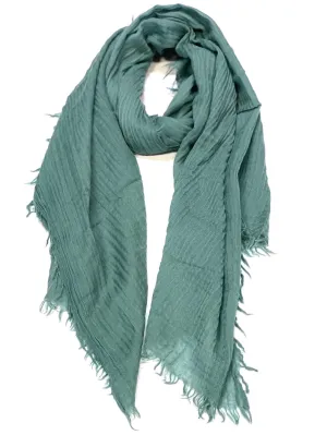 Bjorn Wool Scarf/Wrap - Sage