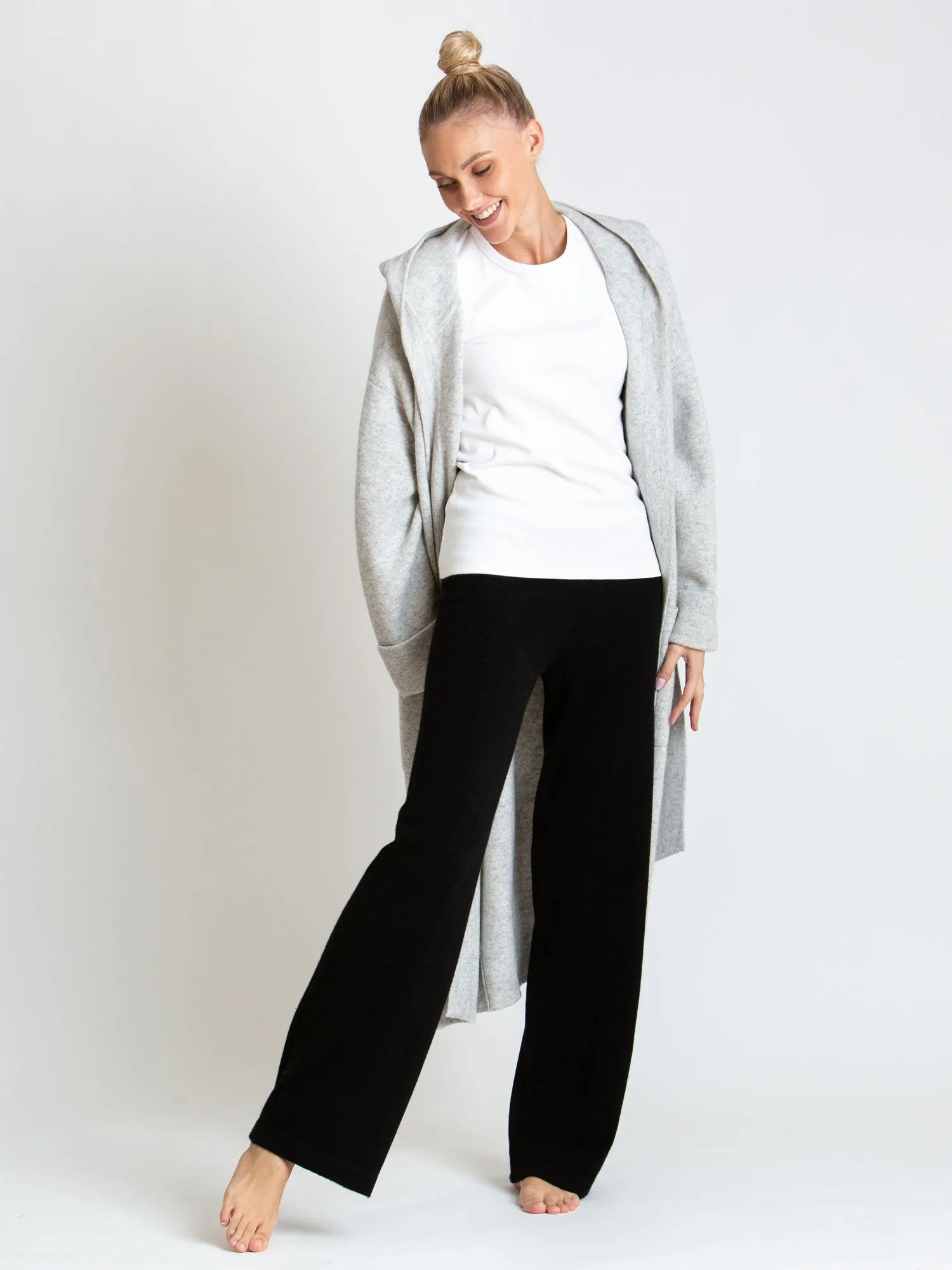 Cashmere pants "Classic pants" - black