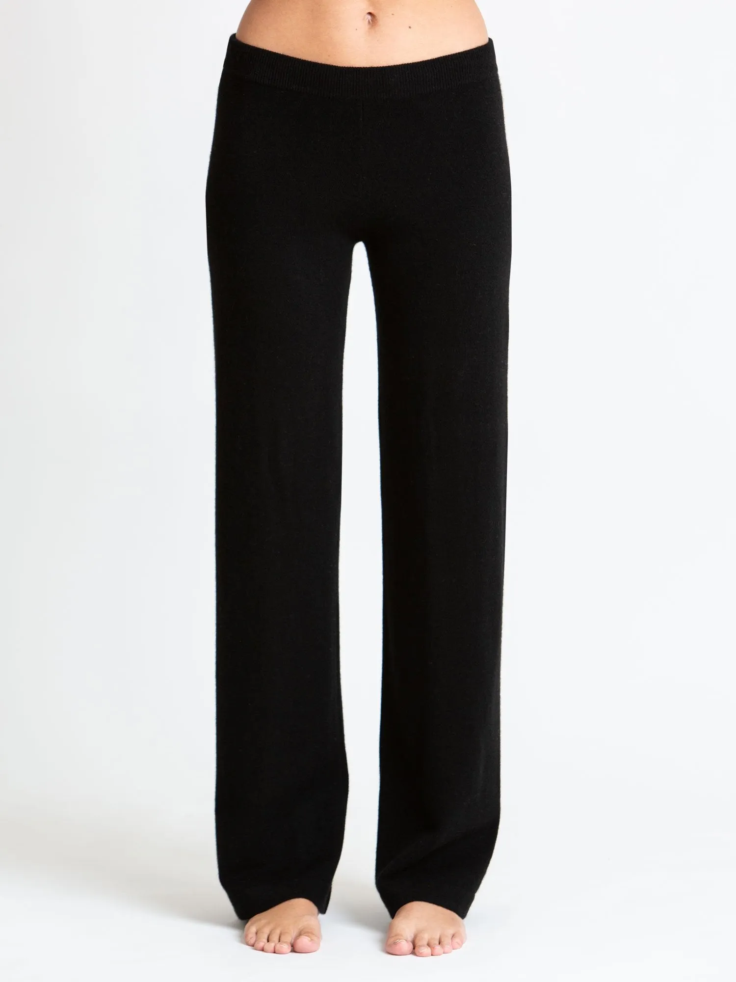 Cashmere pants "Classic pants" - black