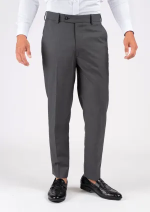 Charcoal Sharkskin Pants