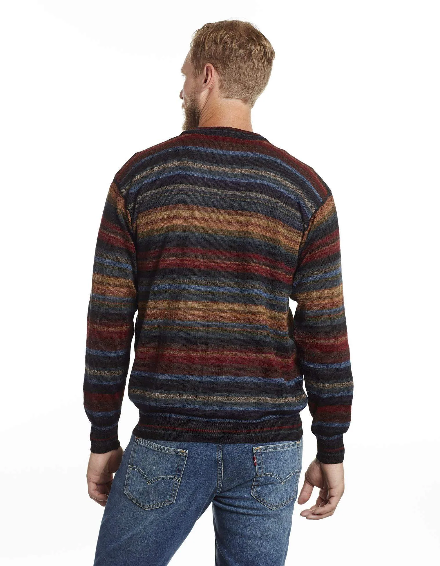 Chiminea Lightweight Men's Alpaca Sweater