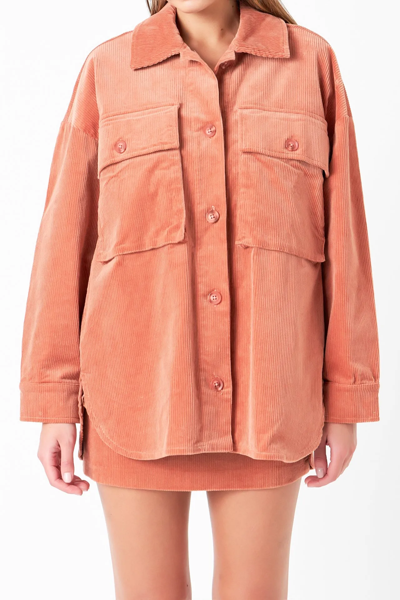 Corduroy Oversized Jacket