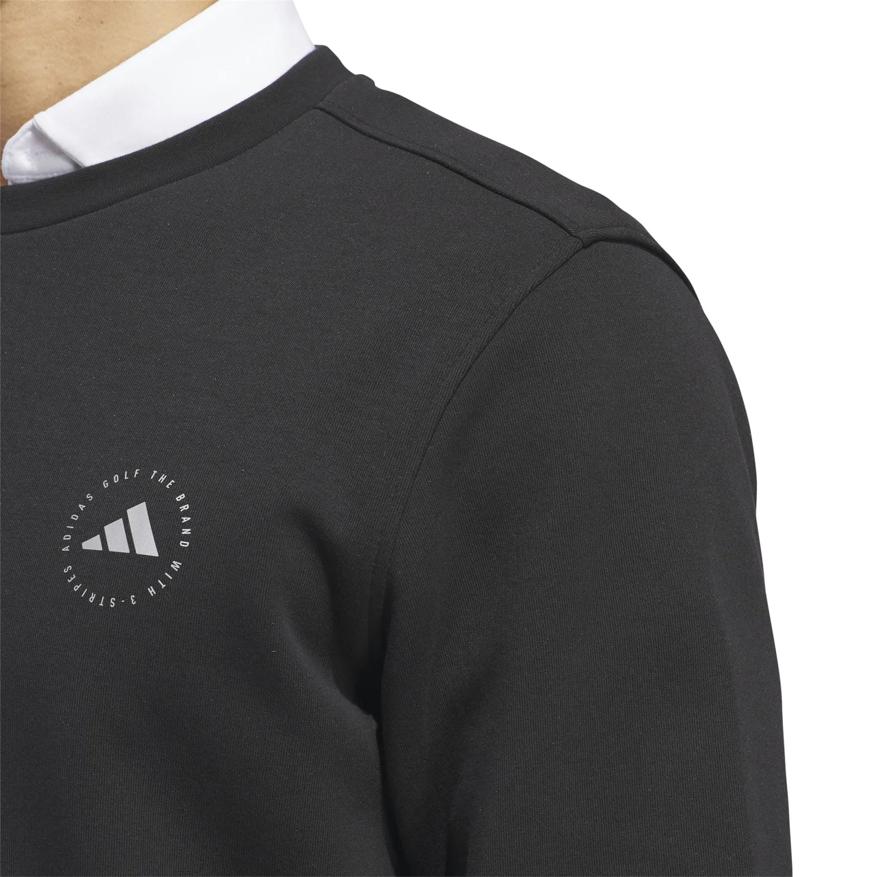 Core Crew Neck Sweater Black - AW24