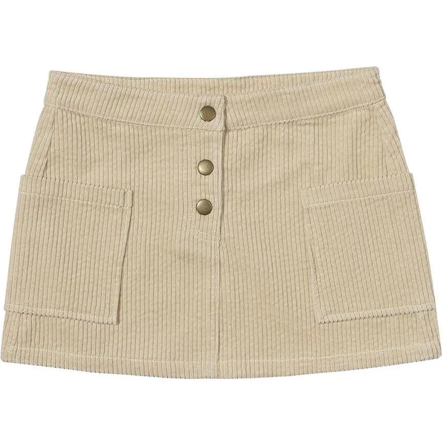 Daphne Skirt- Wheat