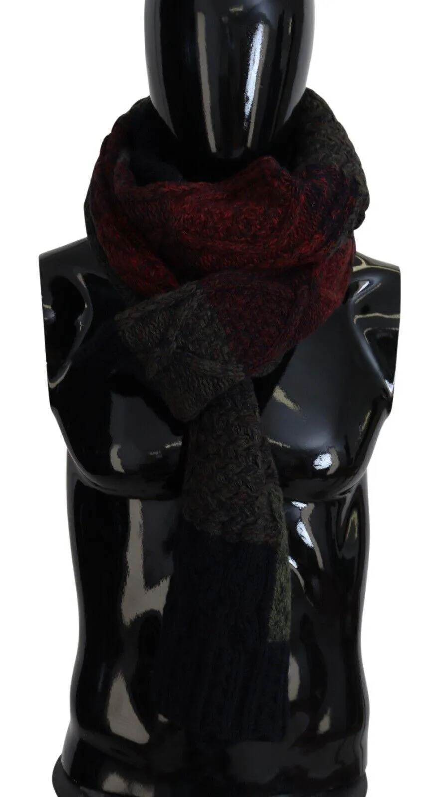 Dolce & Gabbana Elegant Wool-Cashmere Men's Scarf