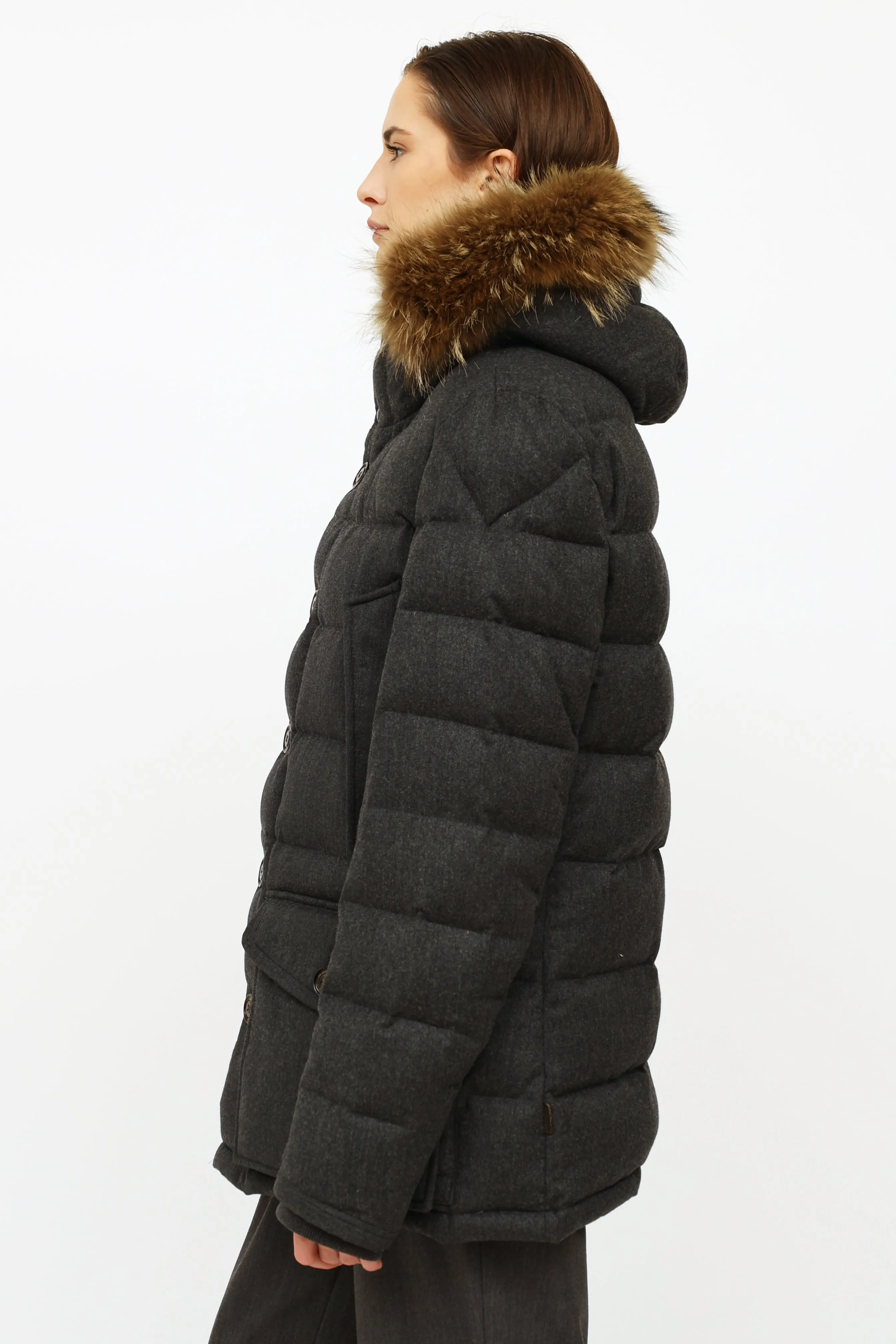 Grey Kerinish Down Parka