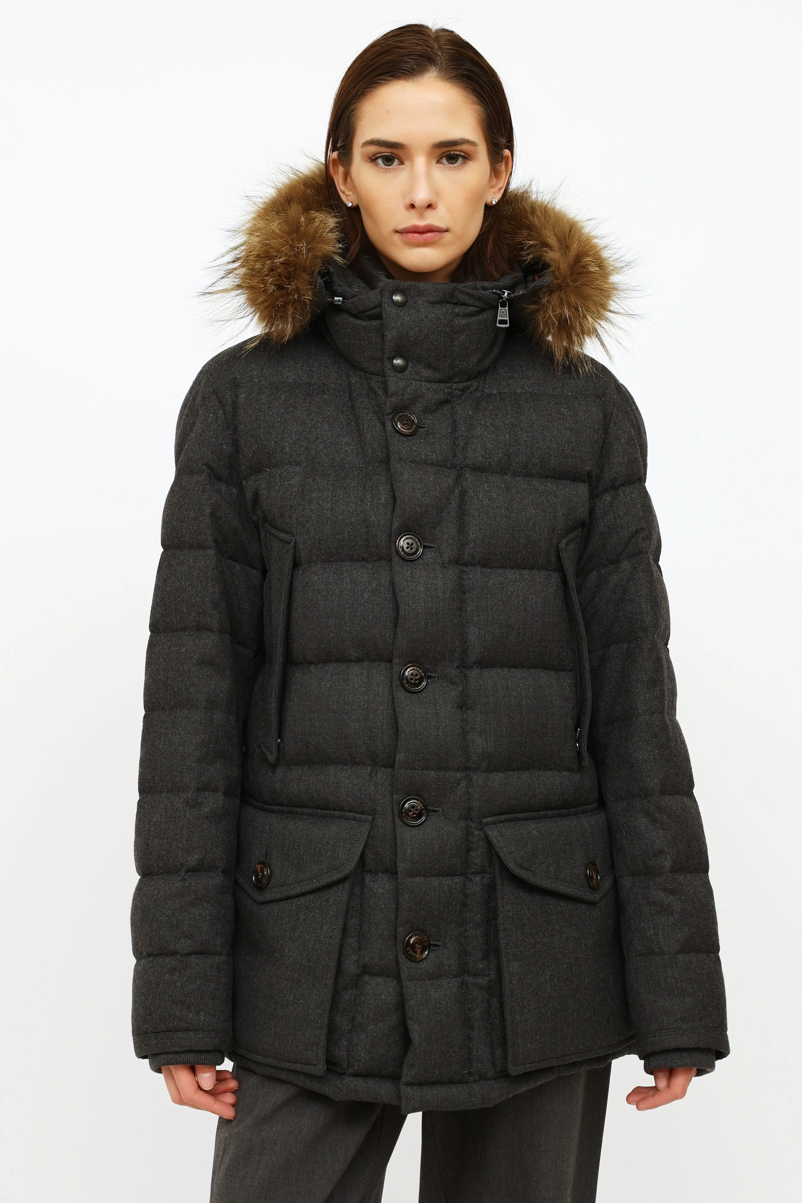 Grey Kerinish Down Parka