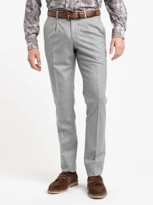 Grey Wool Dress Pants