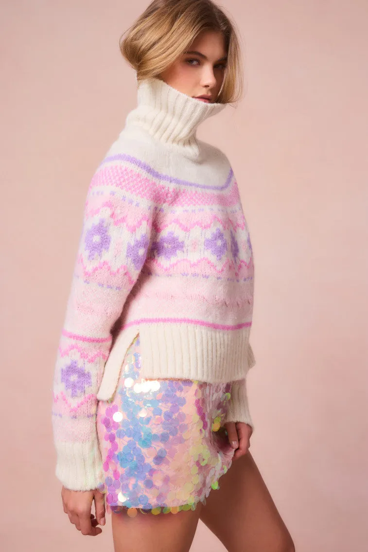 Isana Alpaca Turtleneck Pullover