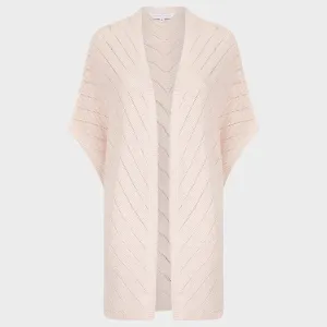 Ladies Textured Lurex Cardigan