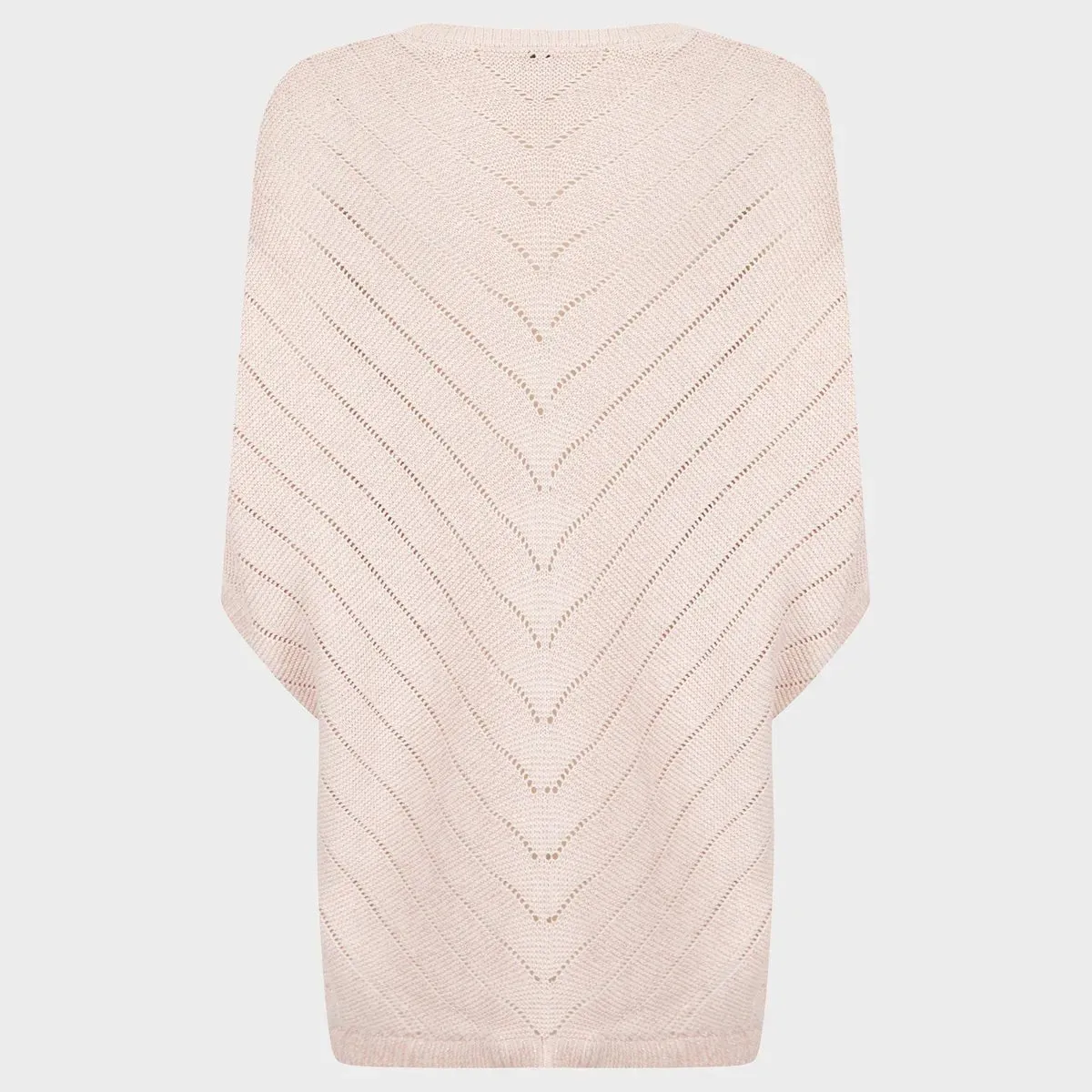 Ladies Textured Lurex Cardigan