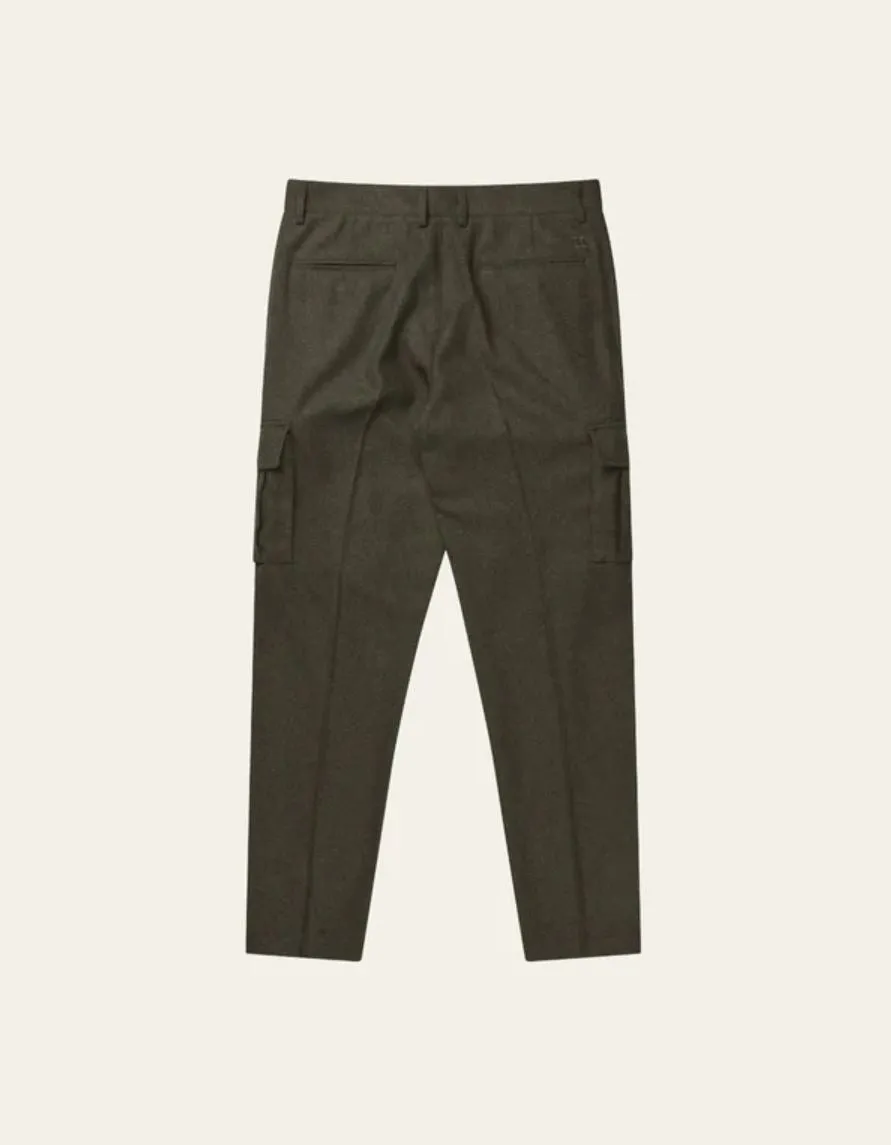 Les Deux Como Reg Wool Cargo Suit Pants