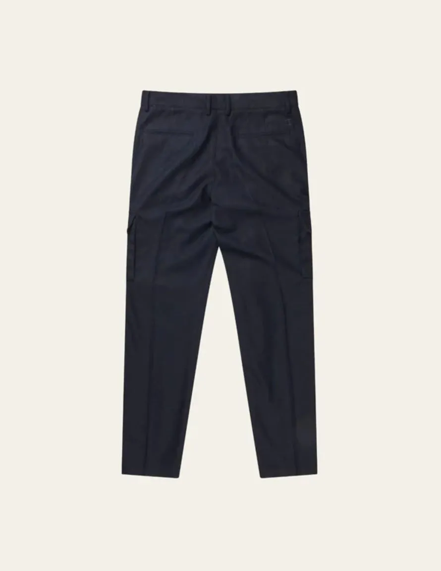 Les Deux Como Reg Wool Cargo Suit Pants