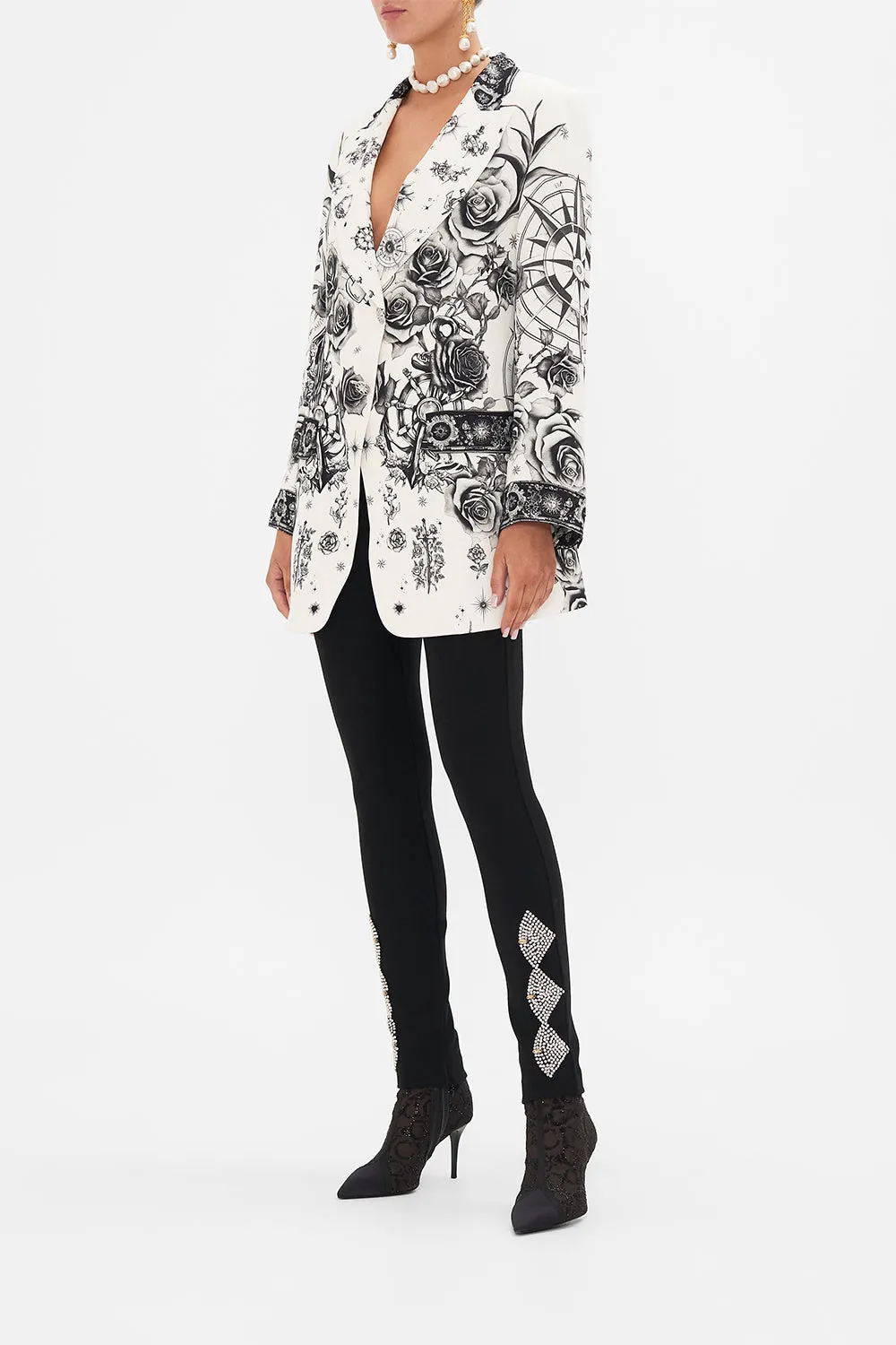 LONGLINE RELAXED JACKET TALES OF TATTOO