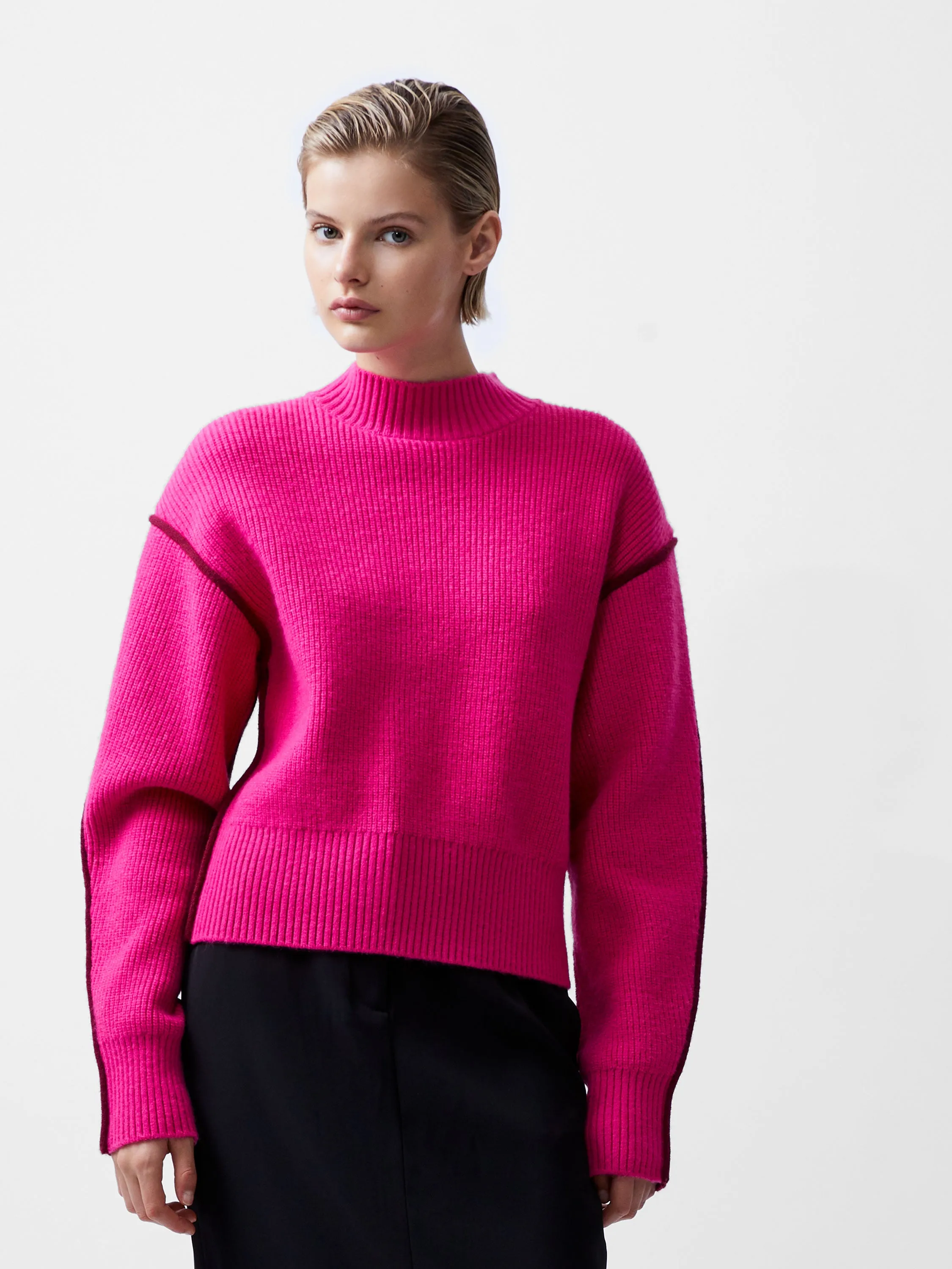 Lorena High Neck Sweater