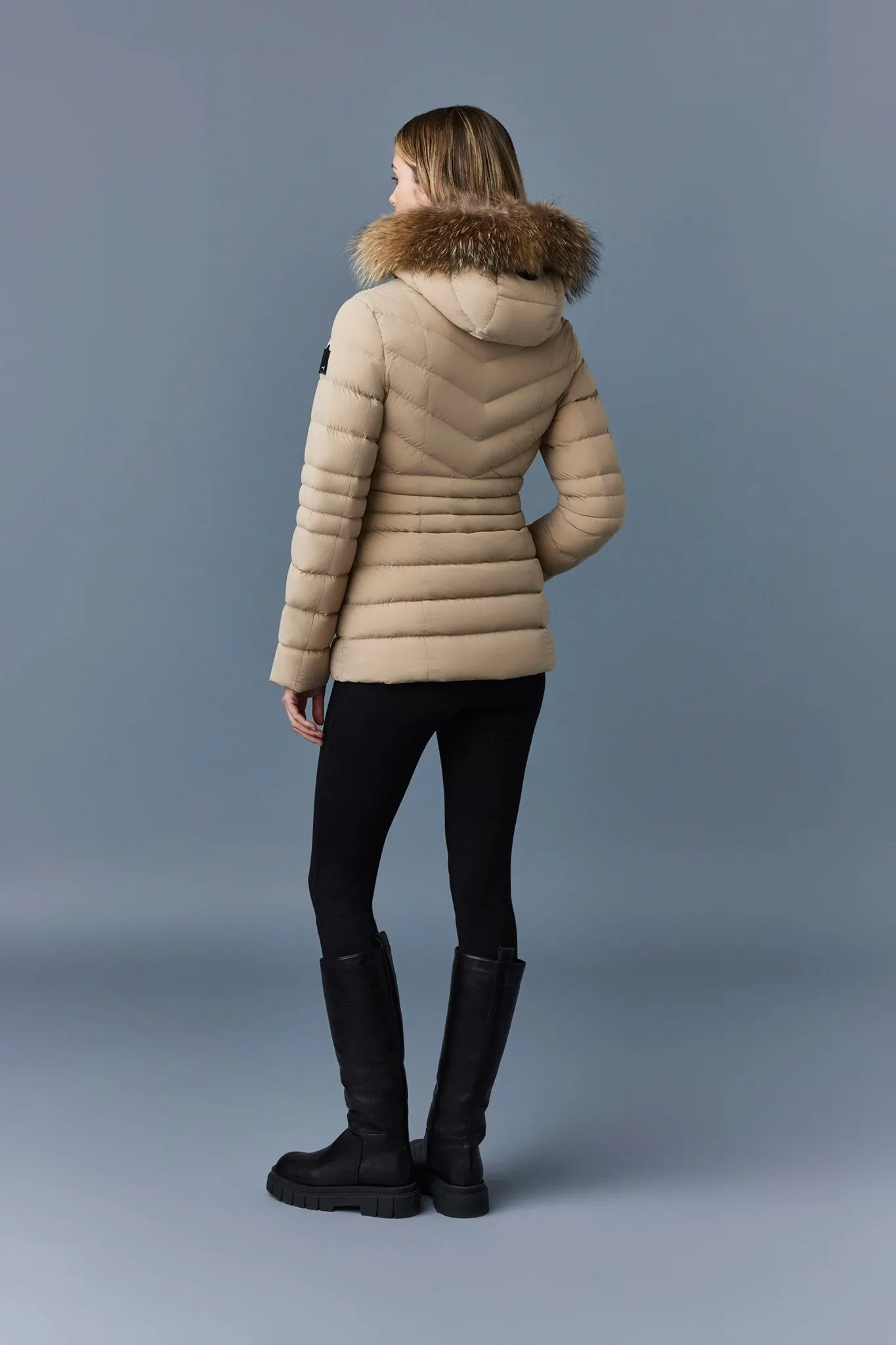 MACKAGE PATSY-F - Agile-360 Down Jacket With Natural Fur