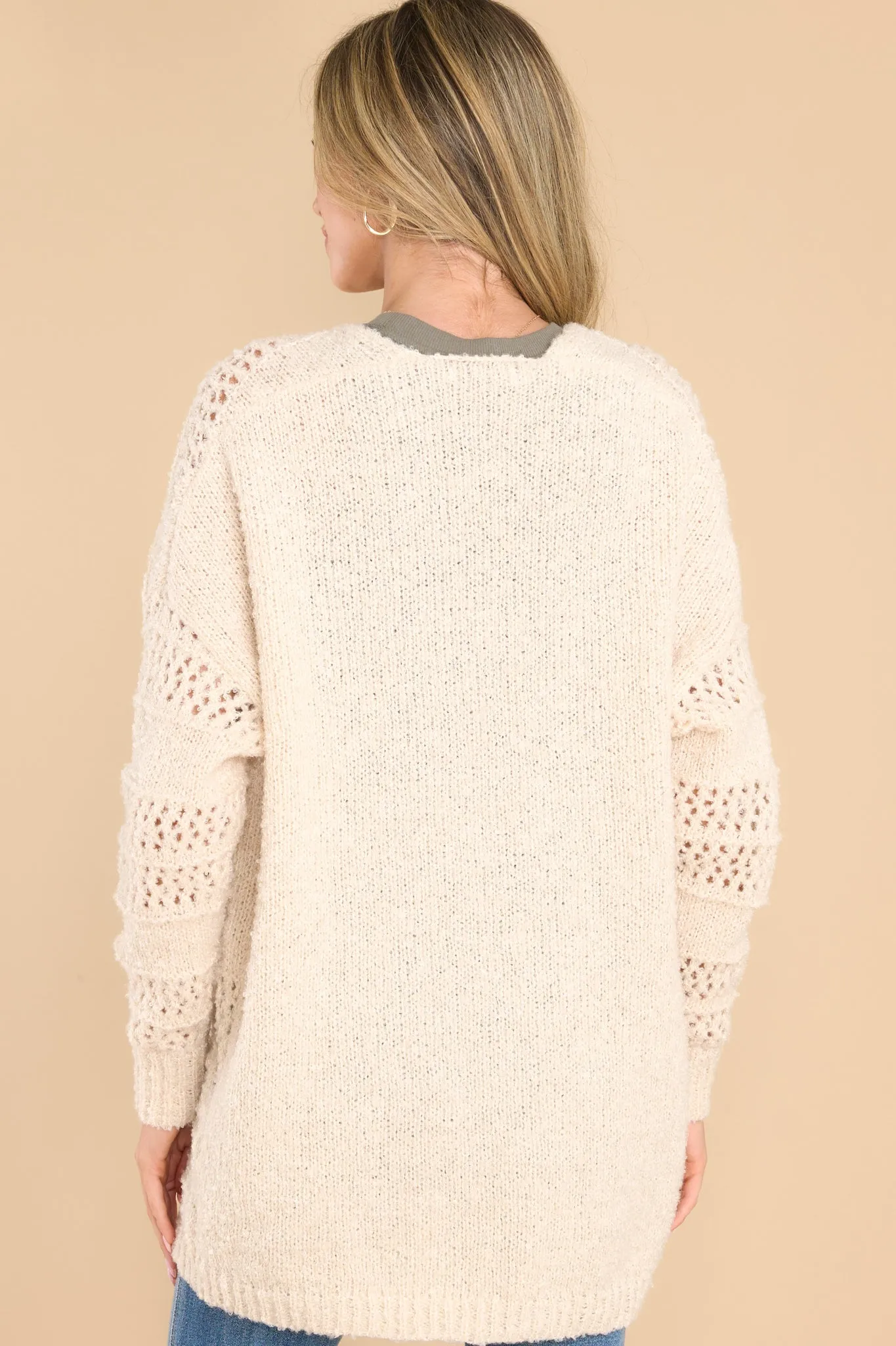 Making Room For You Ivory Cardigan