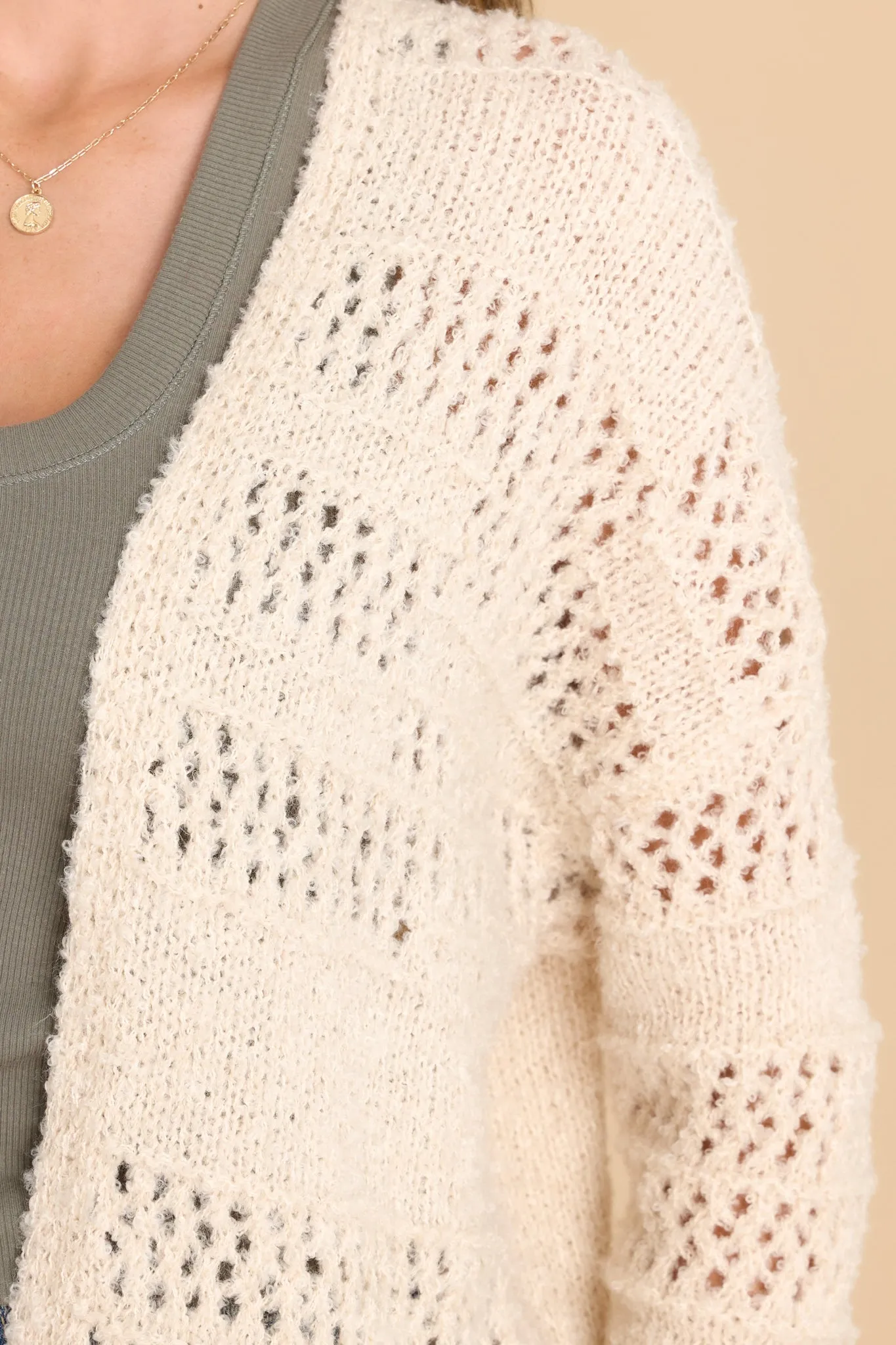 Making Room For You Ivory Cardigan