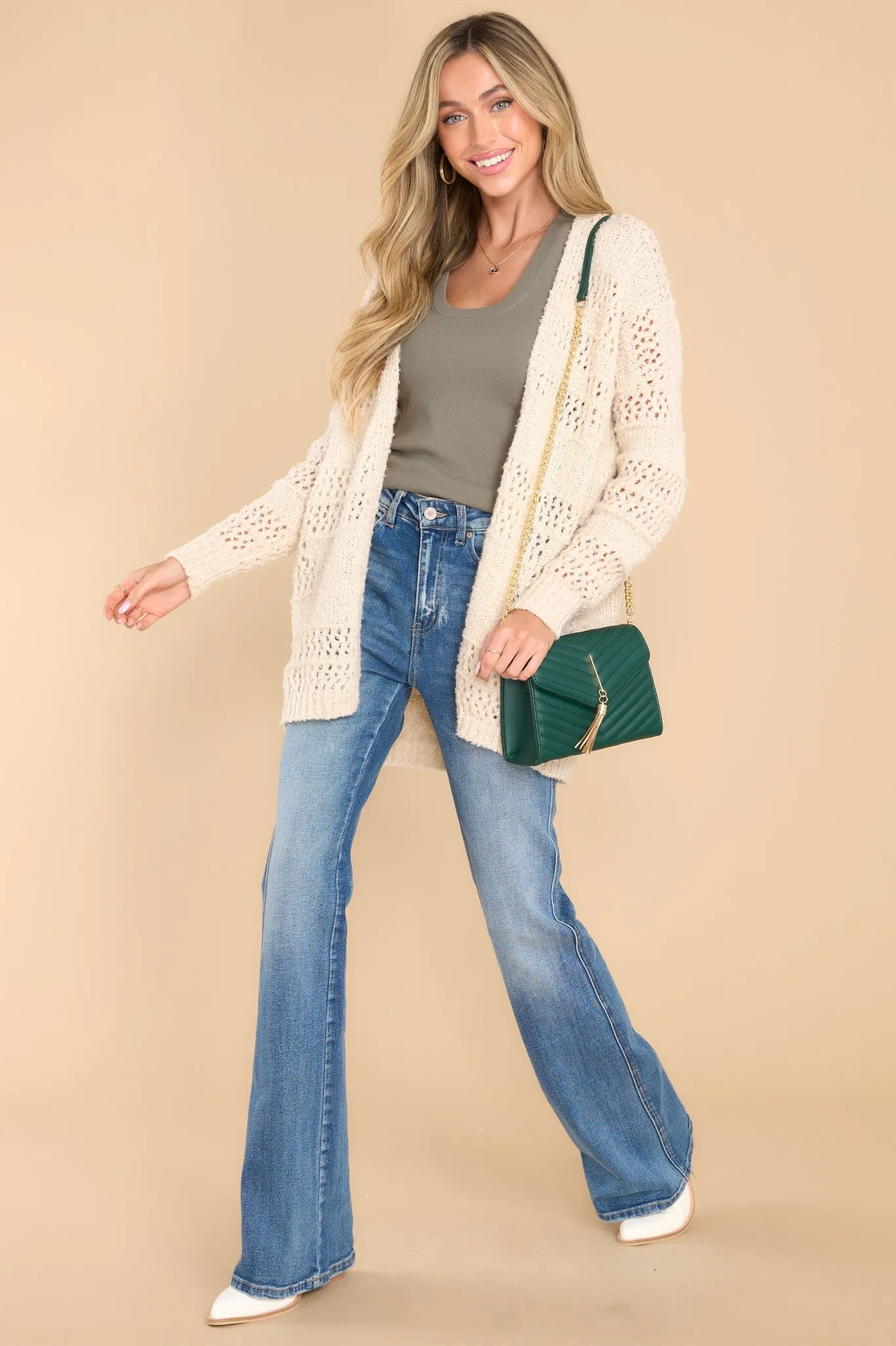 Making Room For You Ivory Cardigan