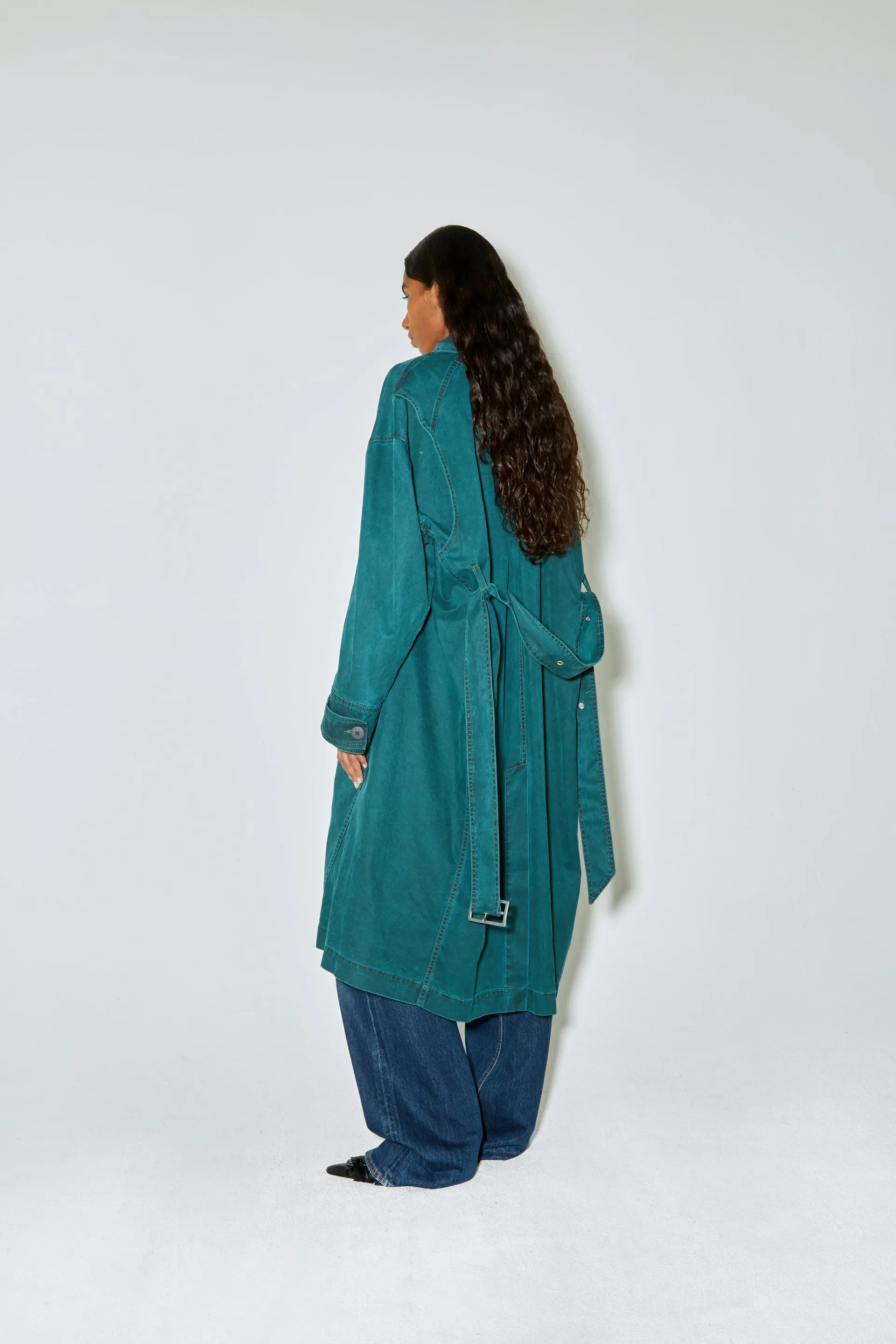 MANSO coat green