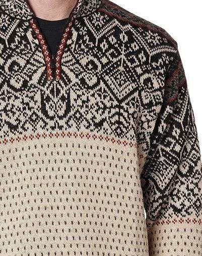 Max Men's Alpaca Nordic Sweater