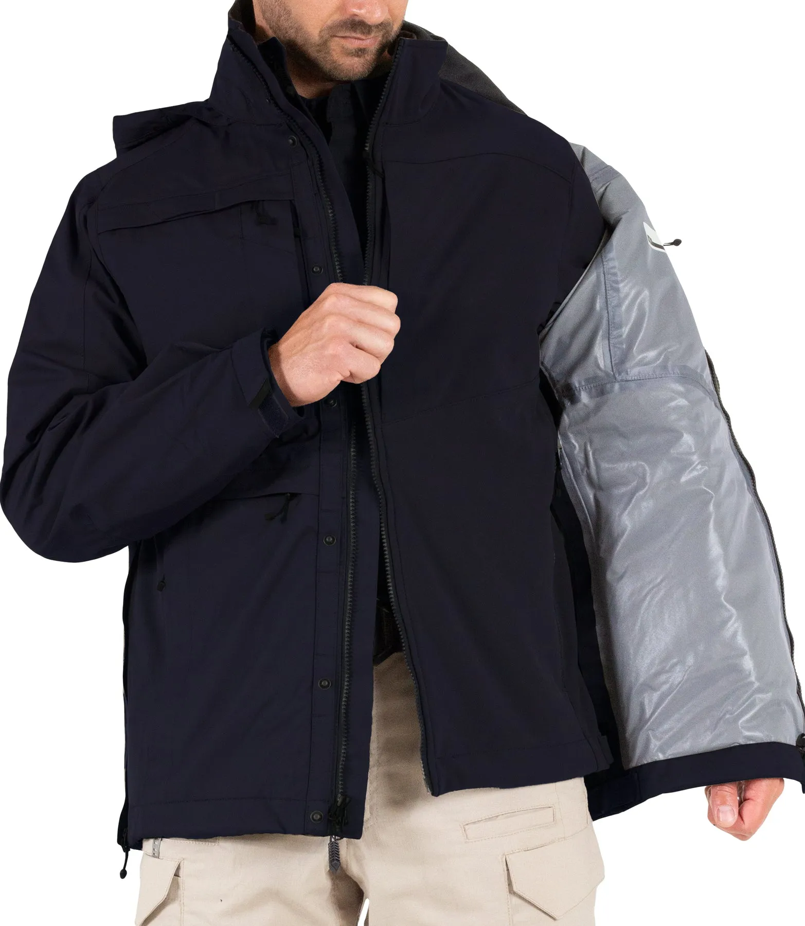 Men's Tactix Soft Shell Jacket (Parka Length)