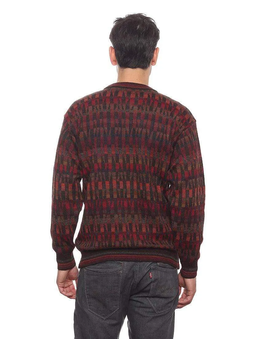 Mosaic Men's Alpaca Sweater