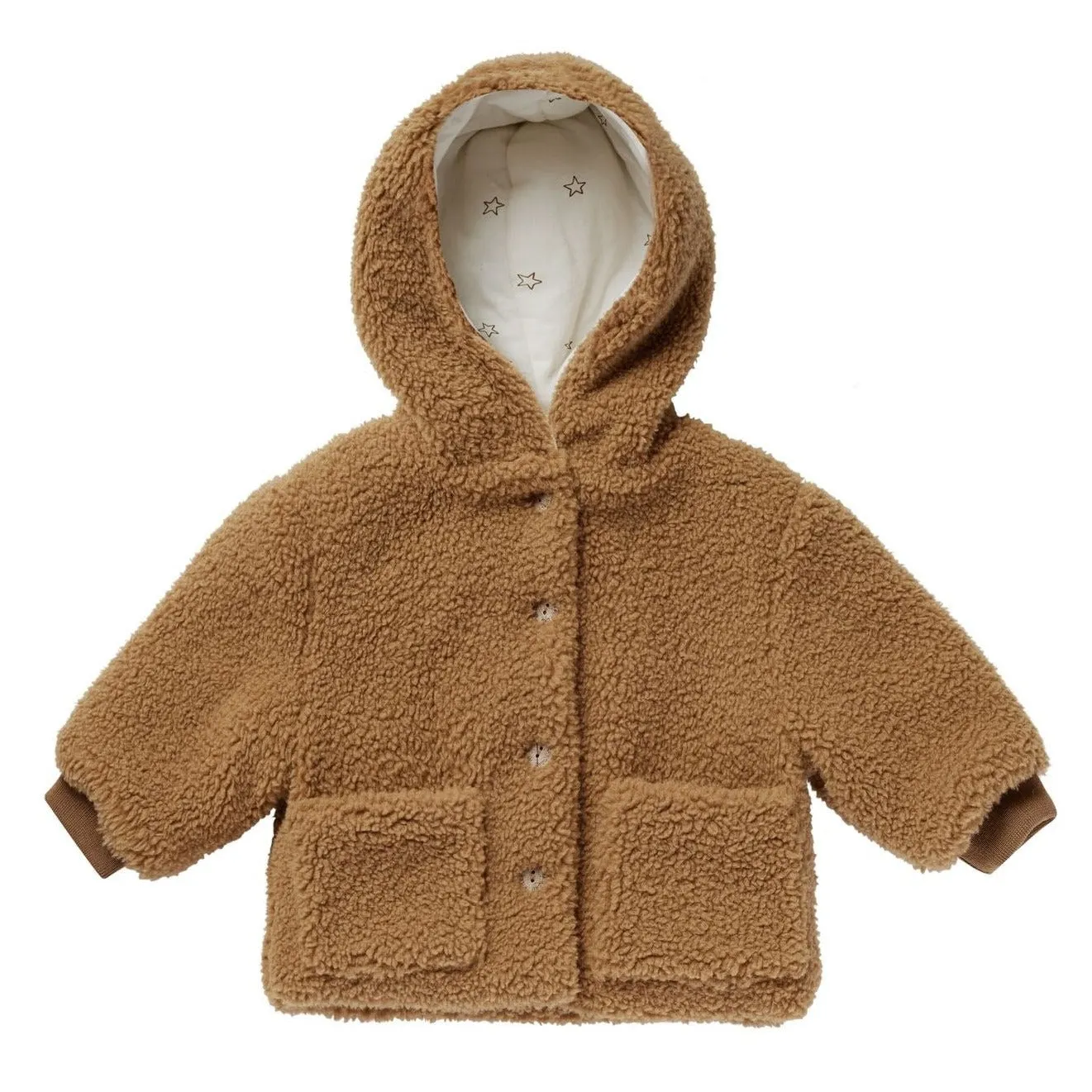 Shearling Baby Coat - Brass - FINAL SALE