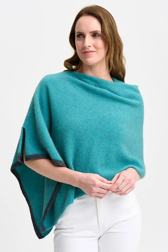 Two Tone Poncho