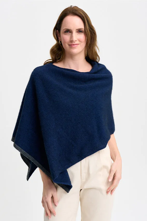 Two Tone Poncho