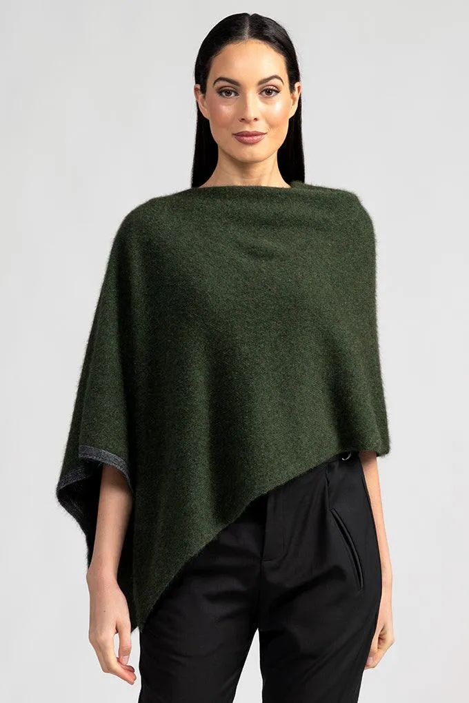 Two Tone Poncho