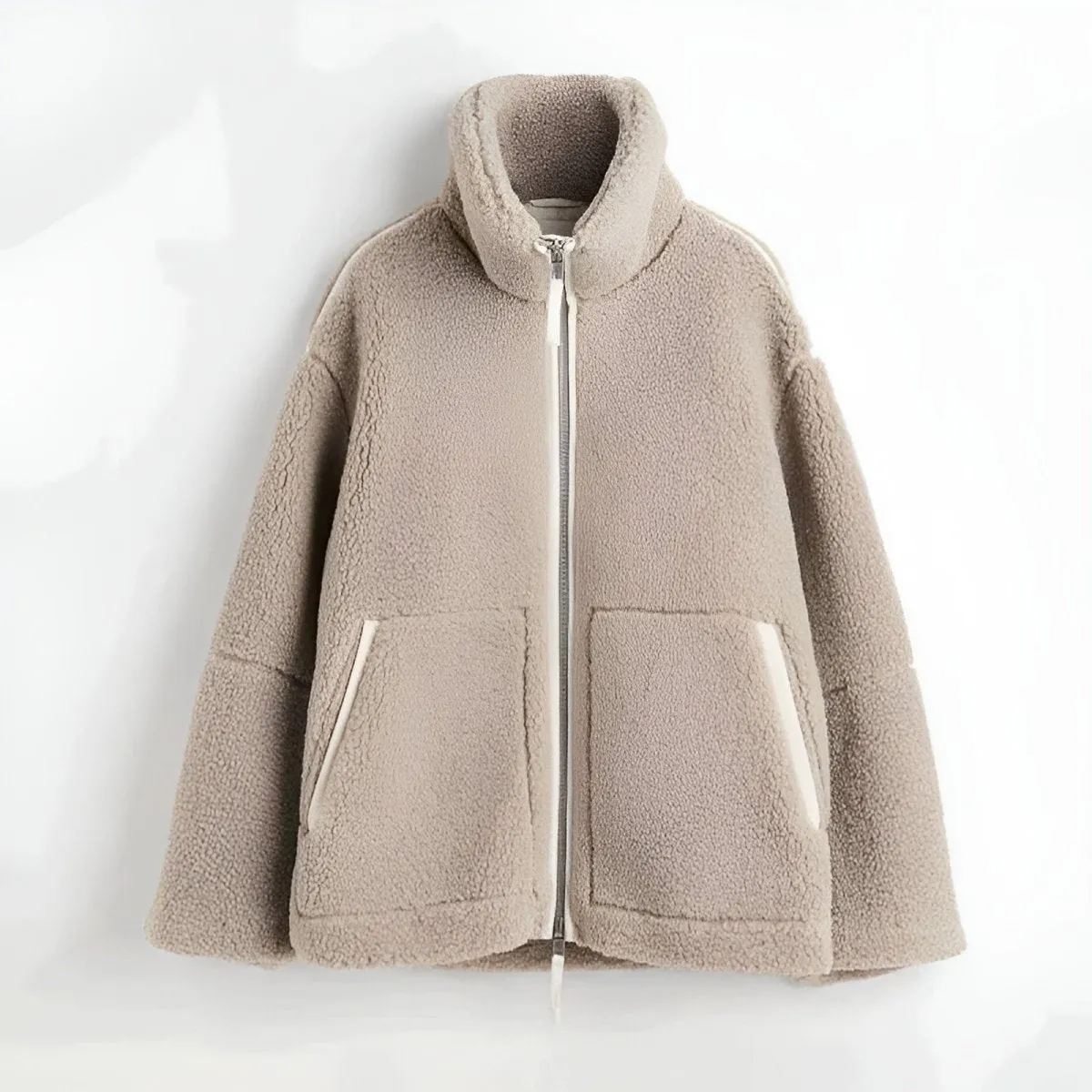 Ultivas Chic Teddy Fleece Jacket