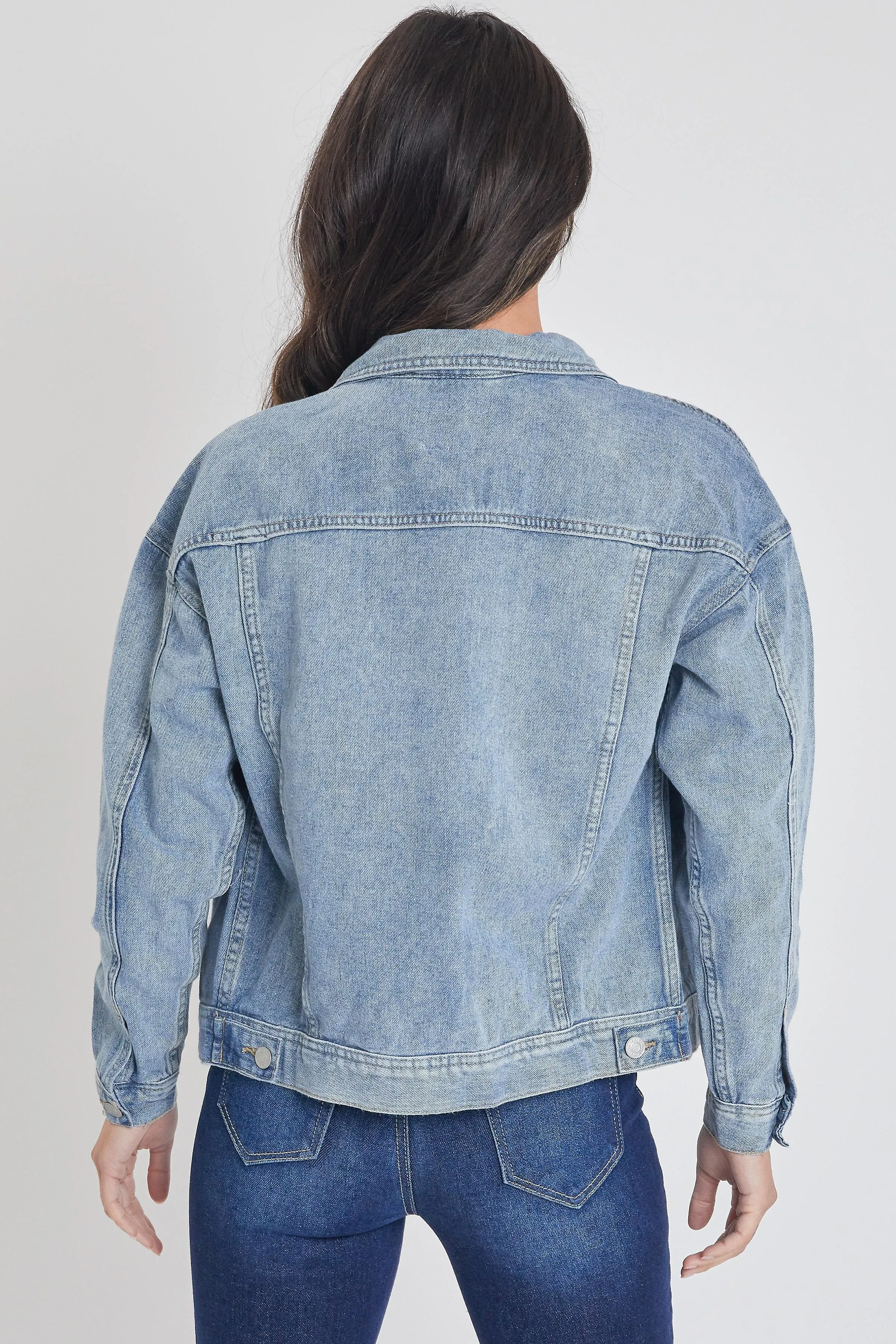 Women's Oversized Boyfriend Denim Jacket