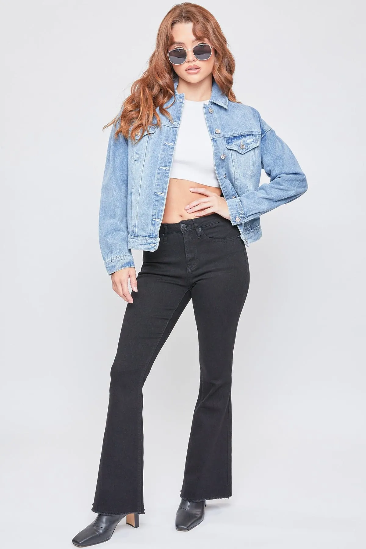 Women's Oversized Boyfriend Denim Jacket