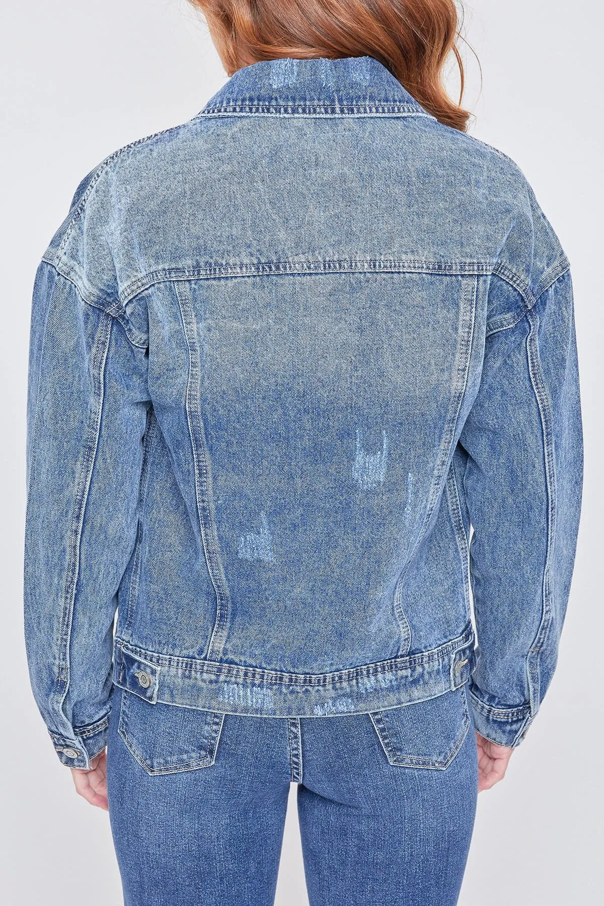 Women's Oversized Boyfriend Denim Jacket