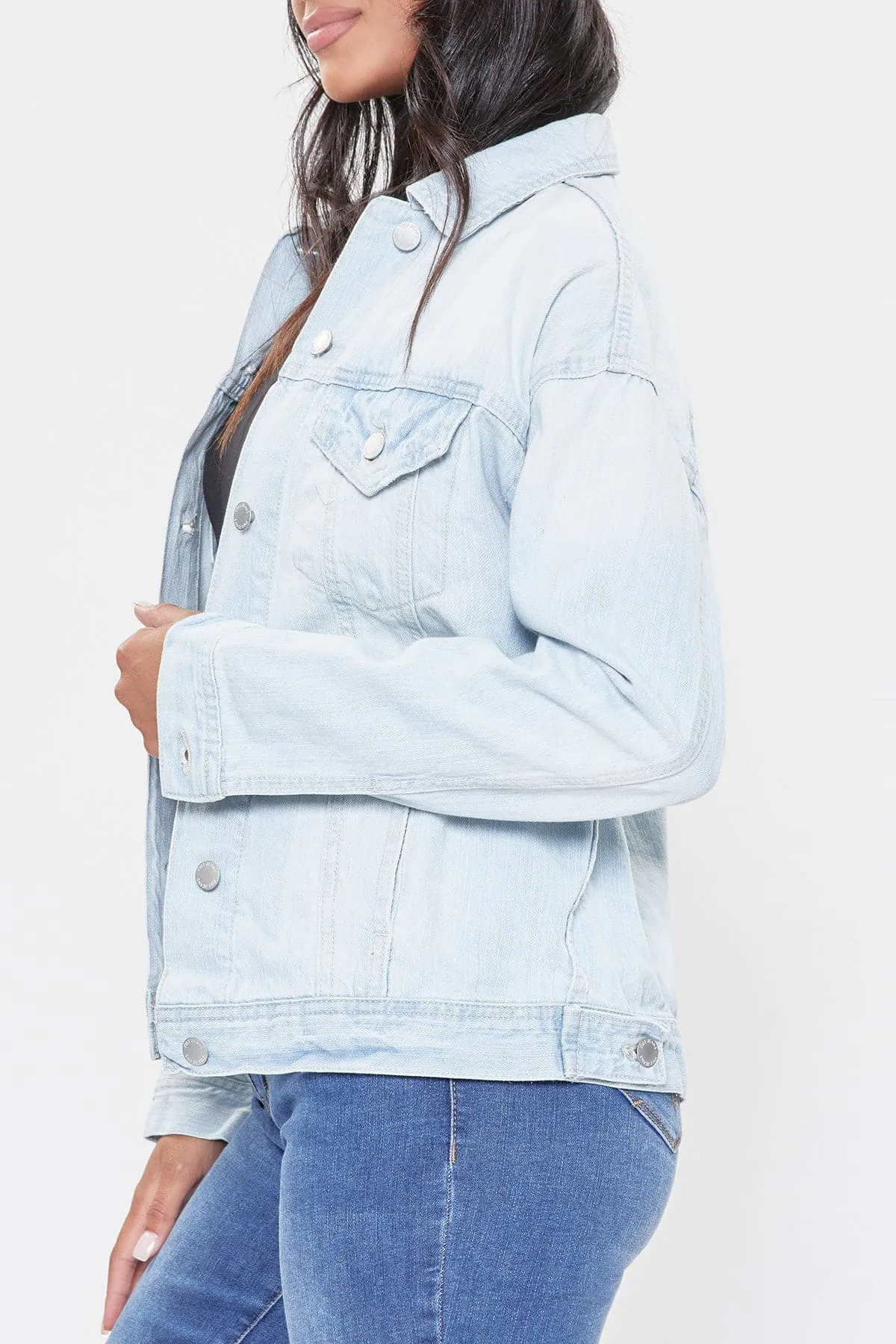 Women's Oversized Boyfriend Denim Jacket